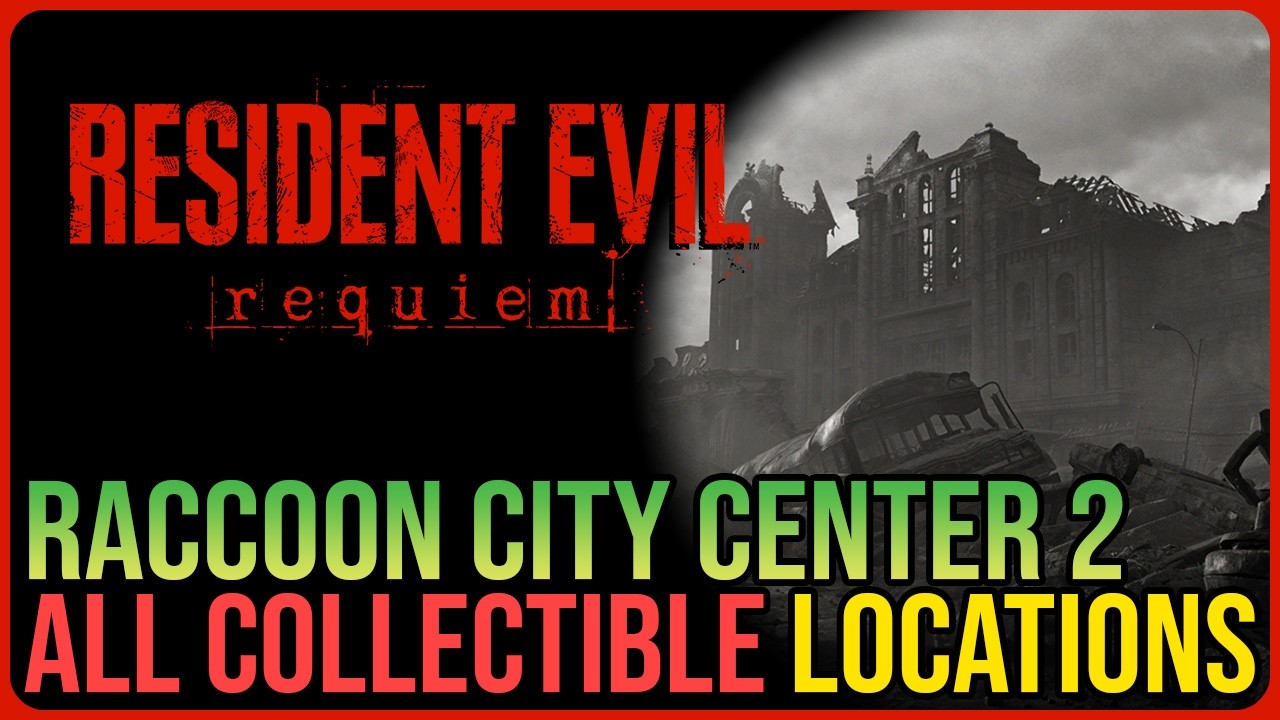 All Raccoon City Center Collectibles Second Visit – Resident Evil Requiem