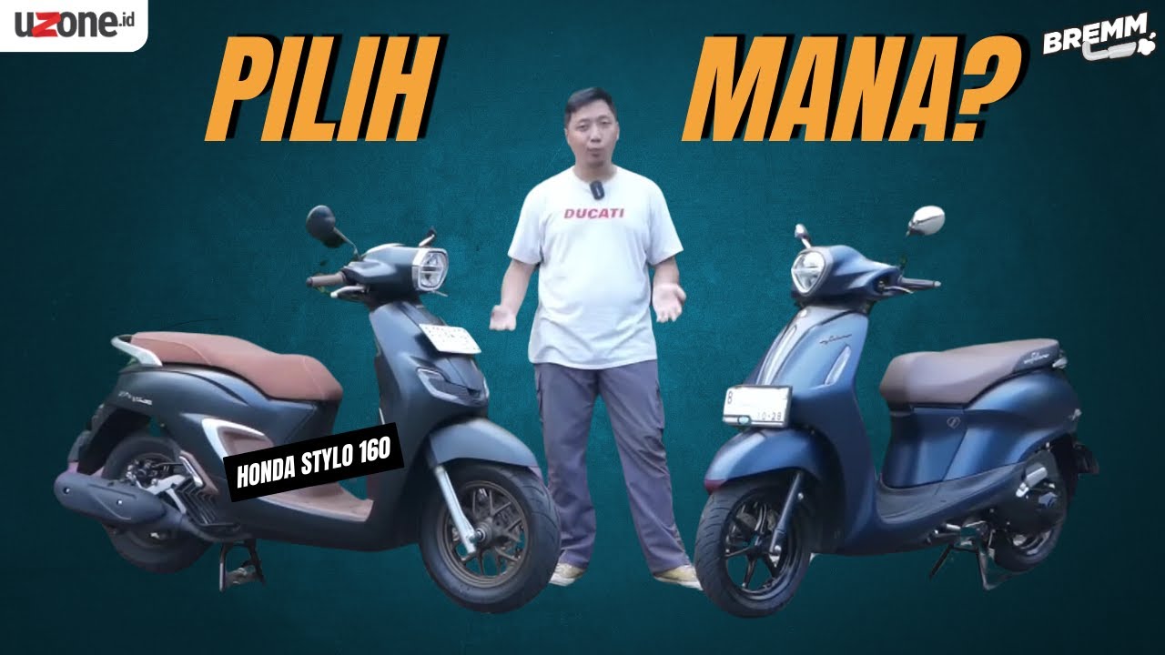 KOMPARASI HONDA STYLO 160 ABS DENGAN YAMAHA GRAND FILANO MENDINGAN MANA?