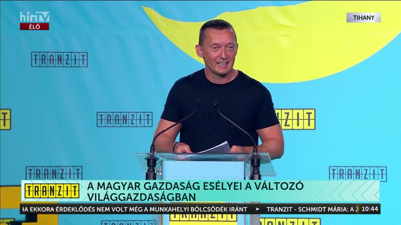 Tranzit 2025 - H&iacute;d&aacute;llam - A magyar gazdas&aacute;g es&eacute;lyei a v&aacute;ltoz&oacute; vil&aacute;ggazdas&aacute;gban - Rog&aacute;n Antal