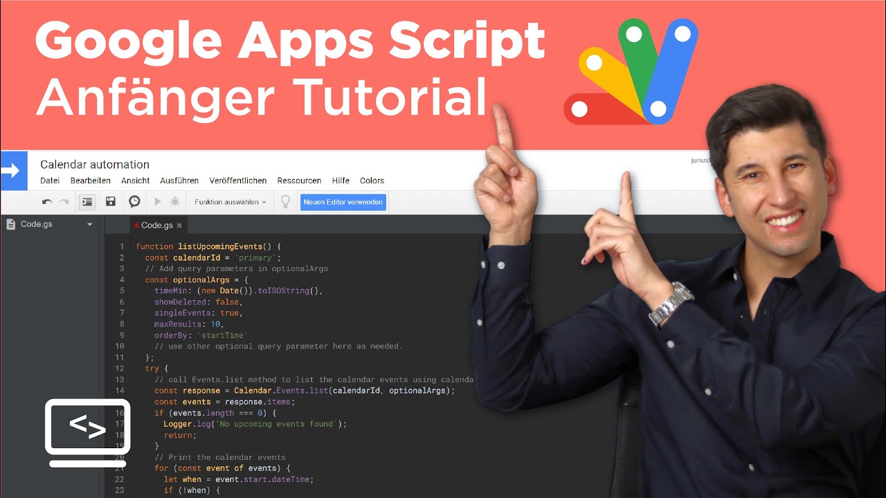 Google Sheets und Docs automatiseren (Google APPS SCRIPT Tutorial)