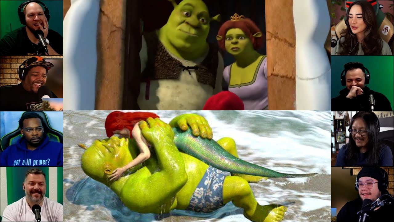 Shrek 2 Opening Scene : Accidentally  in Love Song | Shrek 2 | Reaction Mashup | #shrek