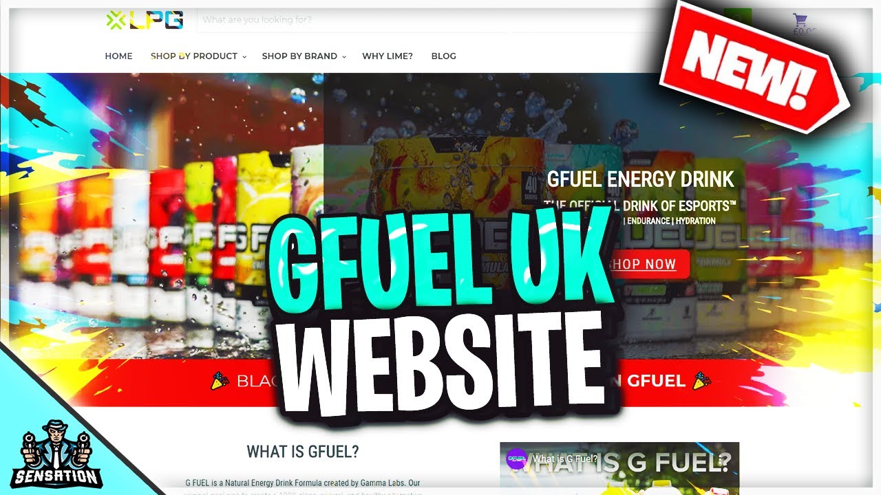 GET YOUR G-FUEL IN THE UK RIGHT NOW!