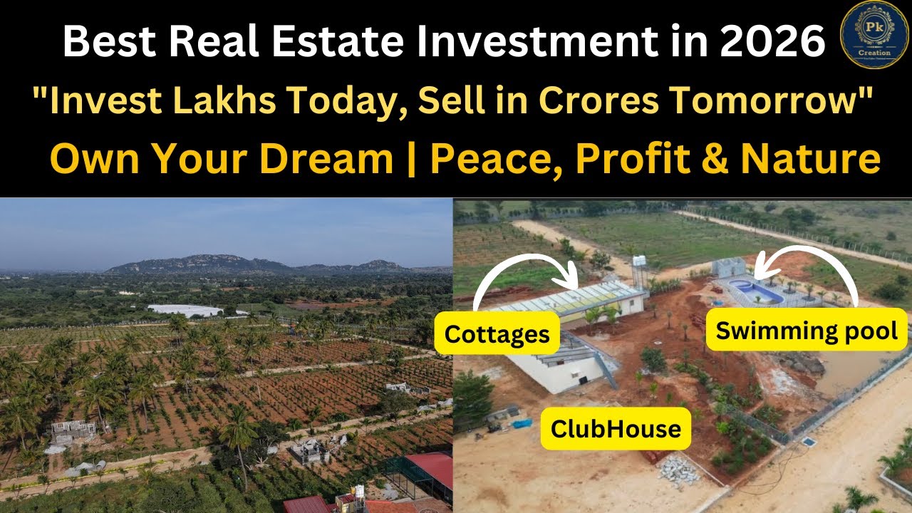 Buy Land at Lakhs Today, Sell in Crores Tomorrow 🔥#realestate #treading #viral #treandingvideo