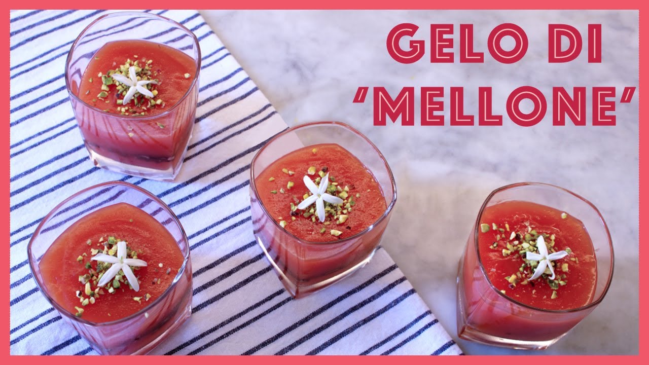 GELO DI 'MELLONE' PALERMITANO || ricetta facile | Cucina Con Emilio