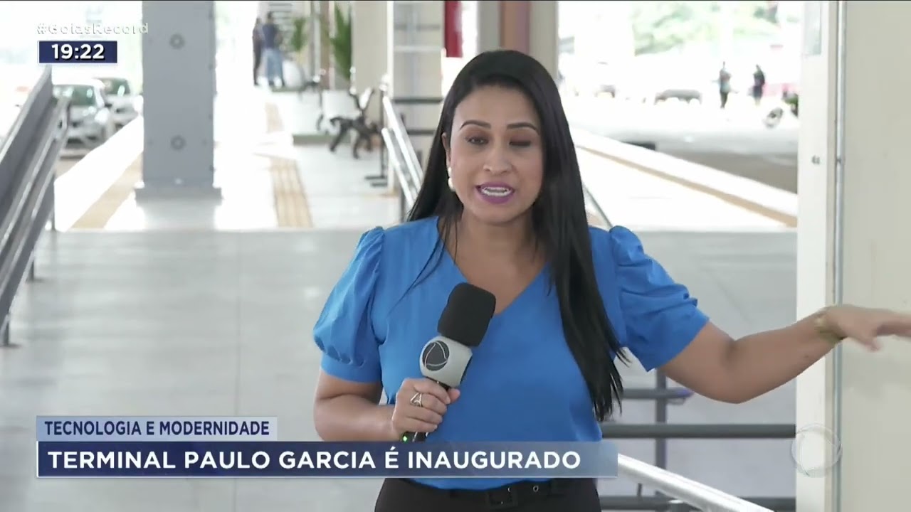 TECNOLOGIA E MODERNIDADE: TERMINAL PAULO GARCIA É INAUGURADO