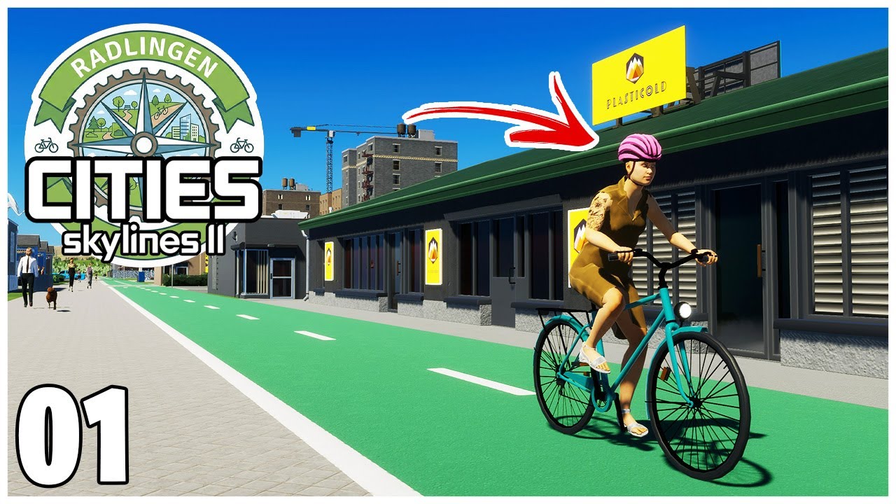 Wir BAUEN die Fahrrad-Metropole | Cities Skylines 2 | Radlingen 01