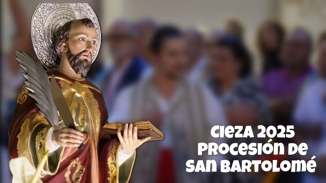 Procesión de San Bartolomé. Cieza 2025. Hiram Salmeron.