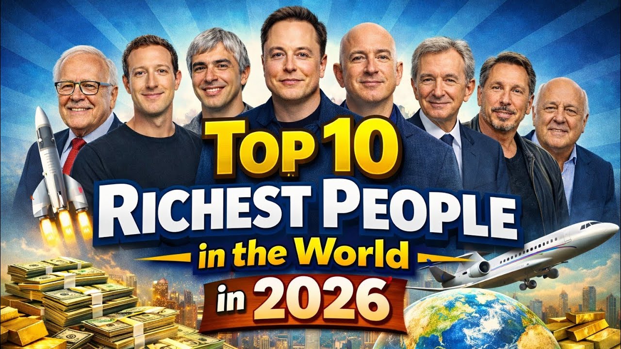 Top 10 Richest People in the World in 2026