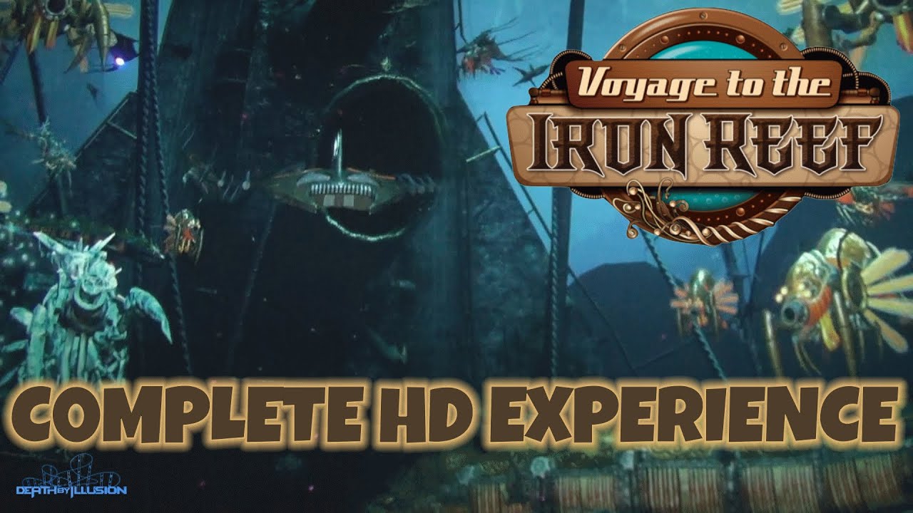 Voyage To The Iron Reef On-ride (Complete HD Experience) Knotts Berry Farm