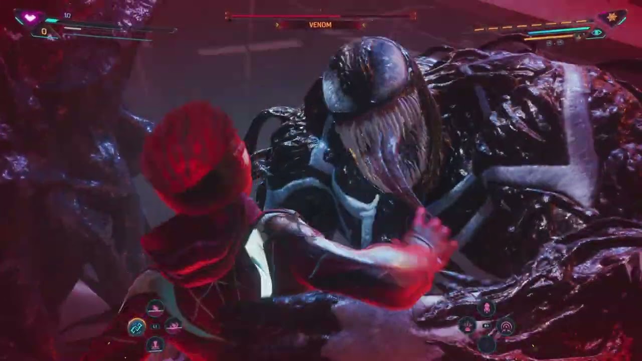 Final Boss Fight Venom vs Peter and Miles