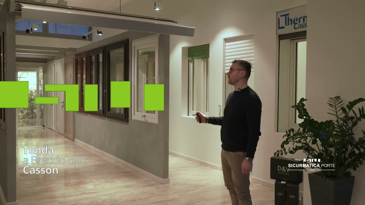 Sicurmatica: Tende a braccio con cassonetto per esterni eleganti