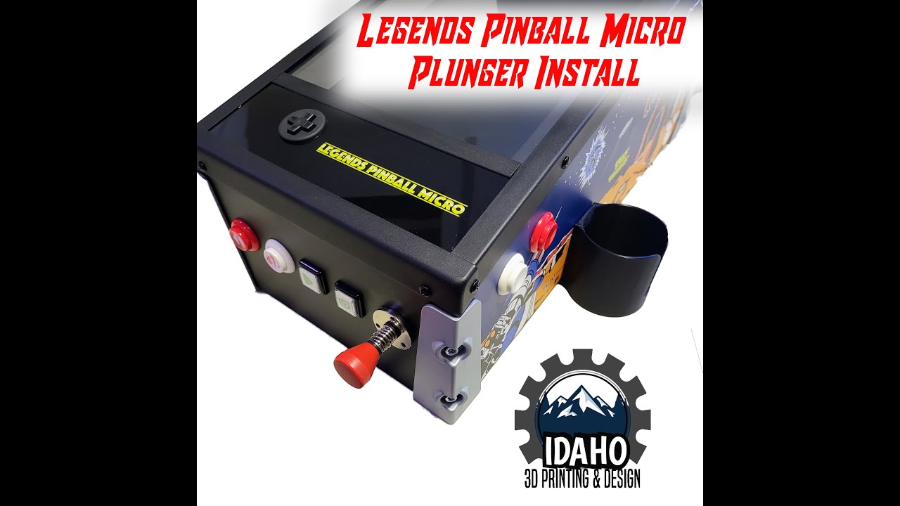 Legends Pinball Micro -  Plunger Installation