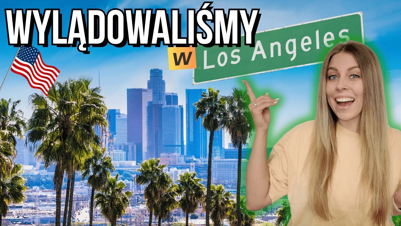 🇺🇸Los Angeles VLOG #1: Nasza podróż poślubna - ZACZYNAMY! Pierwszy dzień w USA! 😍