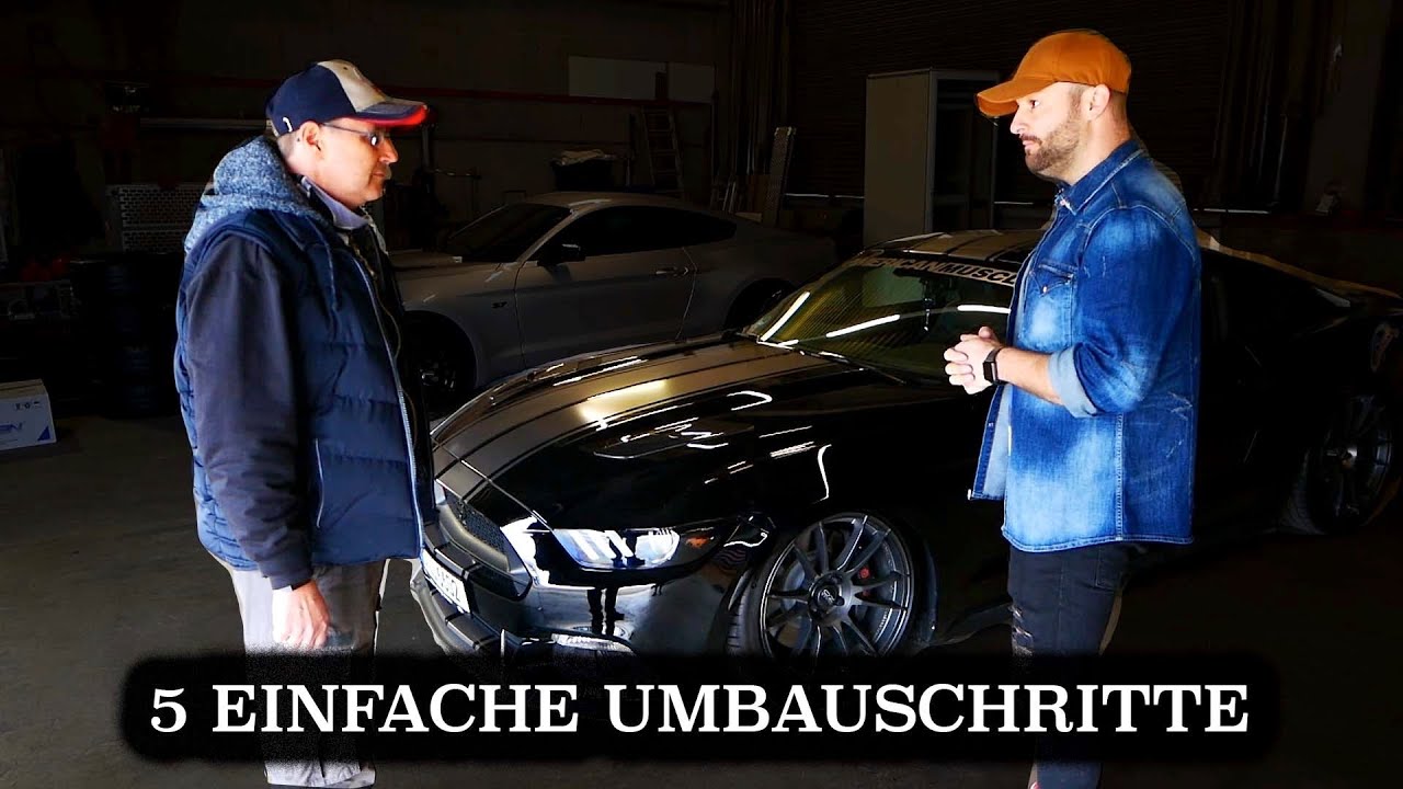 5.0 Emblem - Tankdeckel - Kofferraum Dämpfer & Griff - Rückleuchten mit TÜV | Jürgen K. Mustang S550