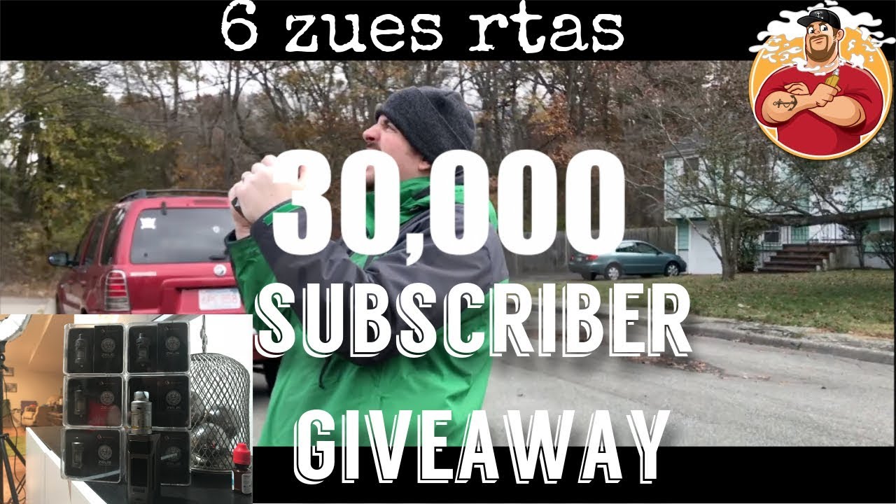 30,000 Subscriber Giveaway + Skit! | AmbitionZ VapeR