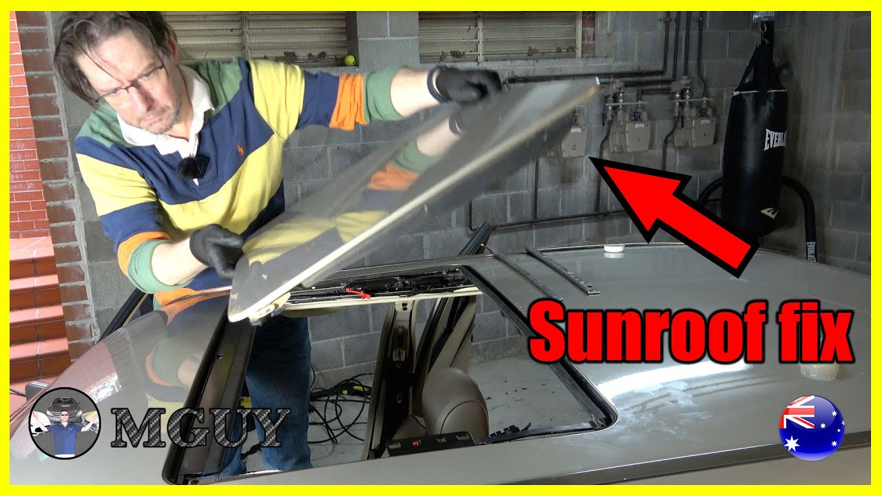 Mercedes 260E Project Car (W124) - Fixing the Sunroof | MGUY Australia