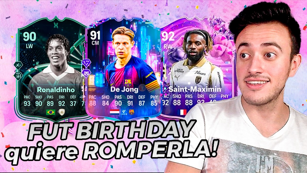 La MEJOR NOTICIA de FUT BIRTHDAY
