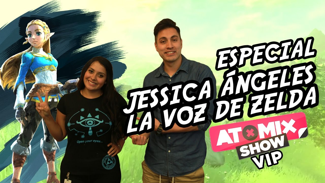 #AtomixShowVIP – Especial con Jessica Ángeles, la voz de Zelda
