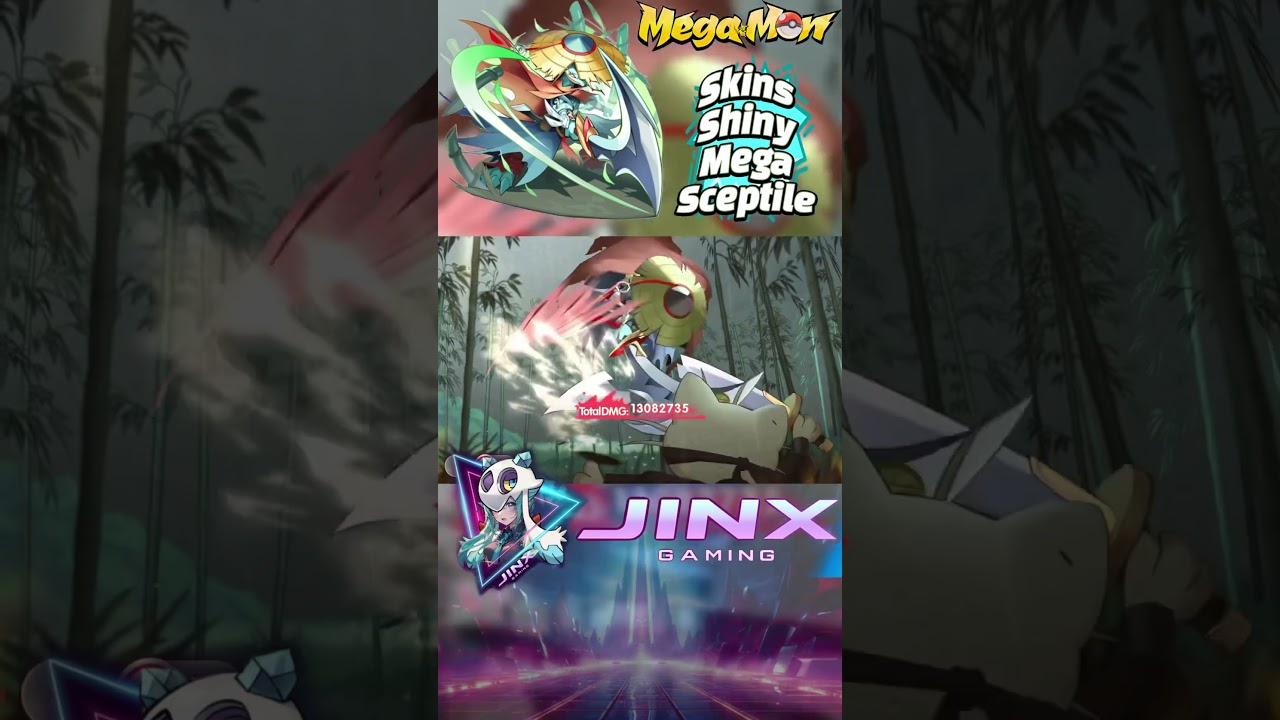 Animation skin  shiny mega #sceptile