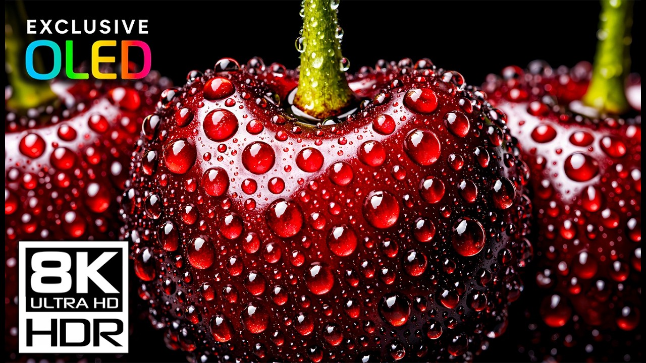 INSANE OLED Black Test 8K HDR Dolby Vision | True Black Ultra HD Demo