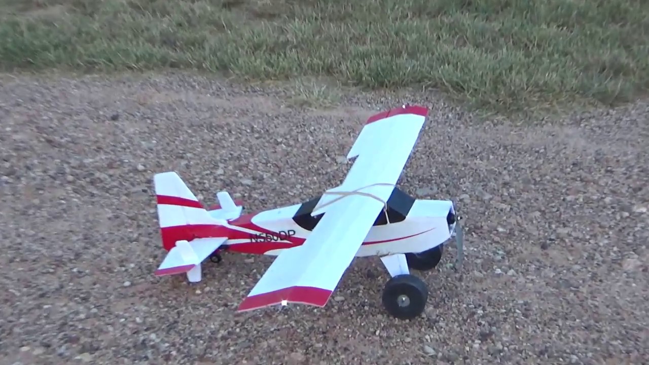 Flite Test Bushwacker with mods and wing tip lights