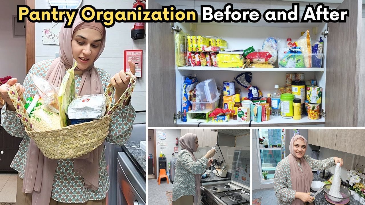 1 hour Pantry Organization  Challenge - Made Dinner with ignored items 😅
