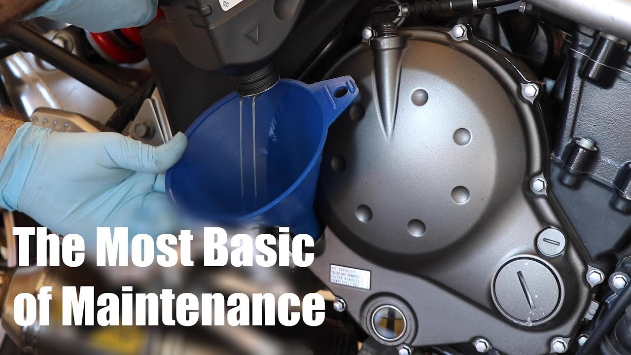 Used Motorcycle Rehab - Oil Change - Versys 650 Episode 1