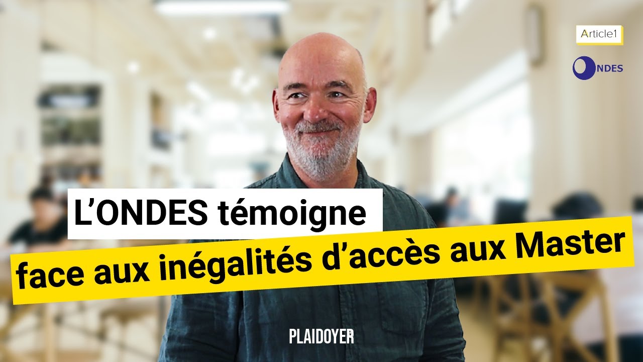 Les inégalités d’accès en Master selon Yannick L’Horty de l’ONDES