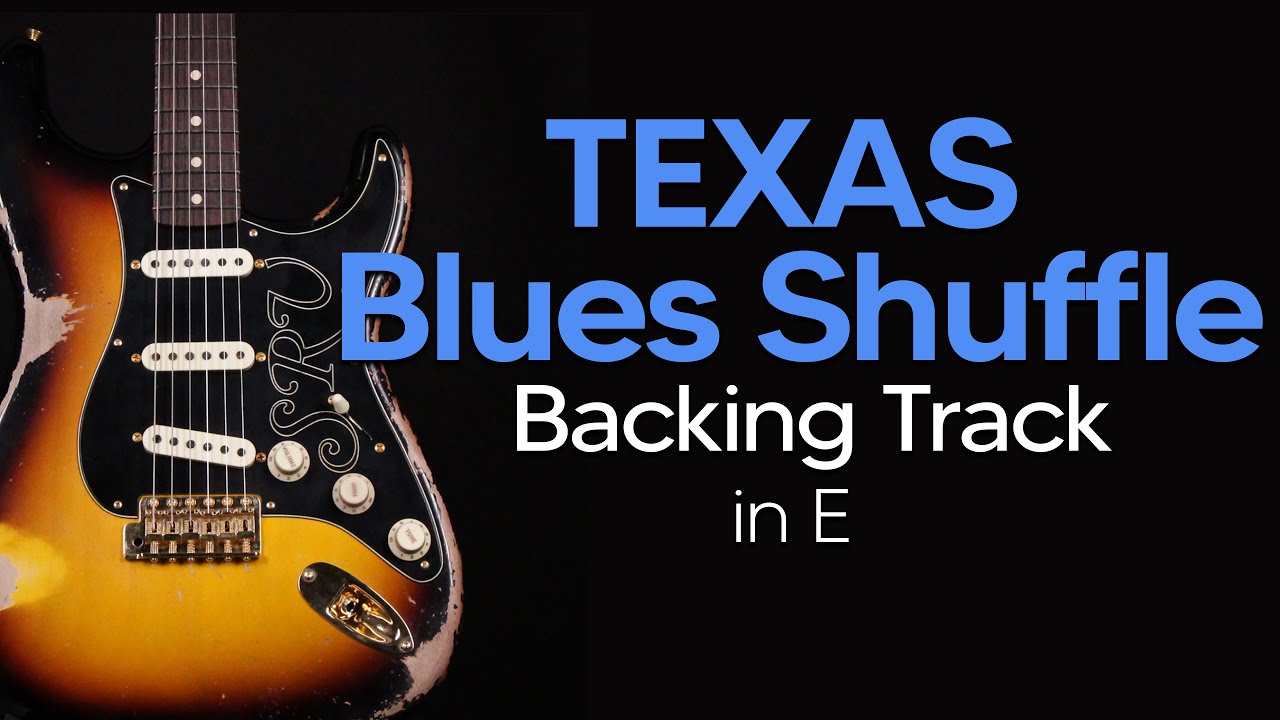 Guitar Backing Track I Texas Blues Shuffle in E