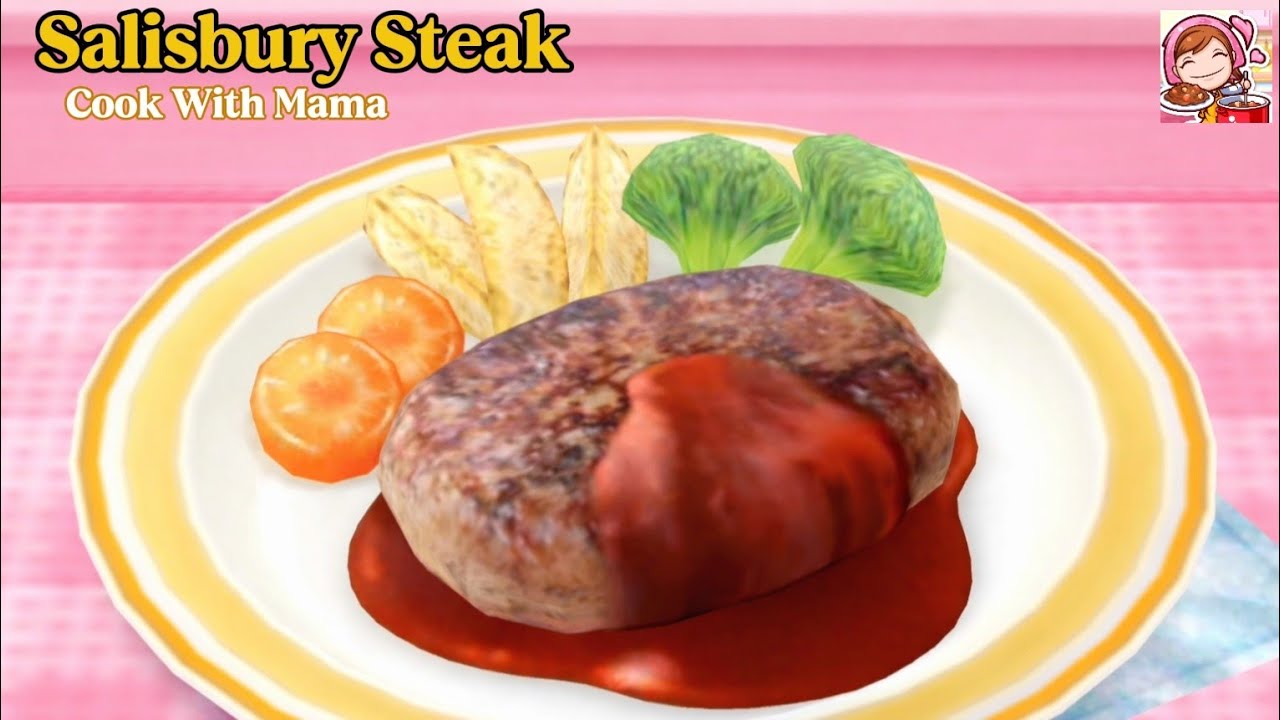 Cooking 2 : Salisbury Steak - COOKING MAMA || Walkthrough Gameplay