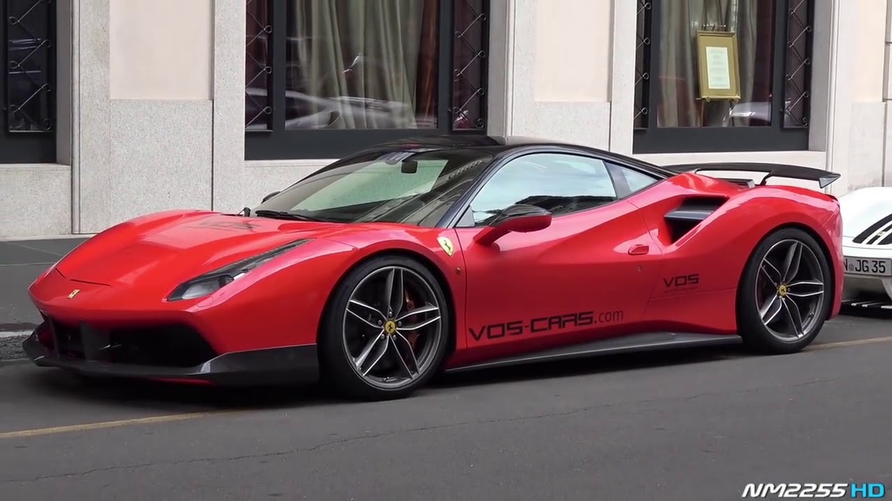 610 900HP Ferrari 488 GTB by VOS Performance with Akrapovic Exhaust   Start Up & Revs Sound!