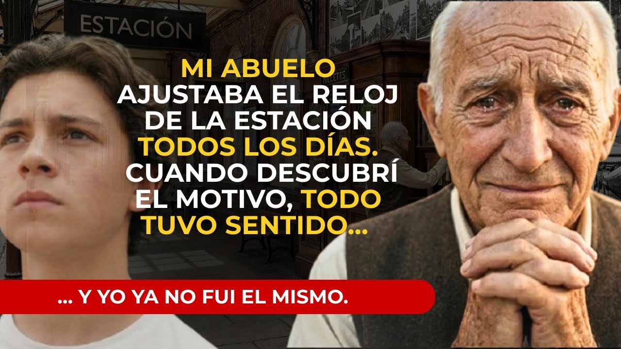 Todos los días, a las 16:20, mi abuelo iba a la estación. Nadie sabía el verdadero motivo