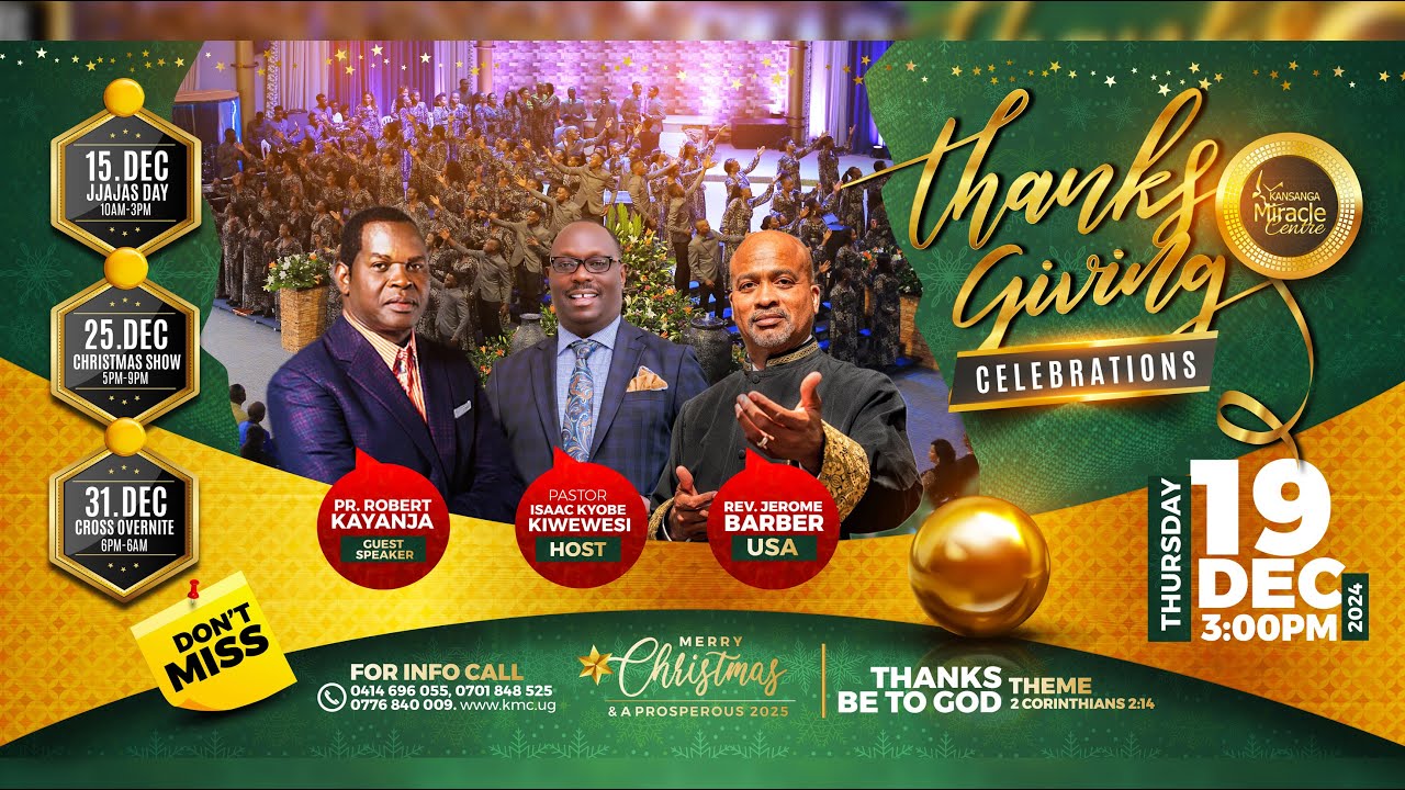 THANKSGIVING CELEBRATION || 19TH DEC 2024