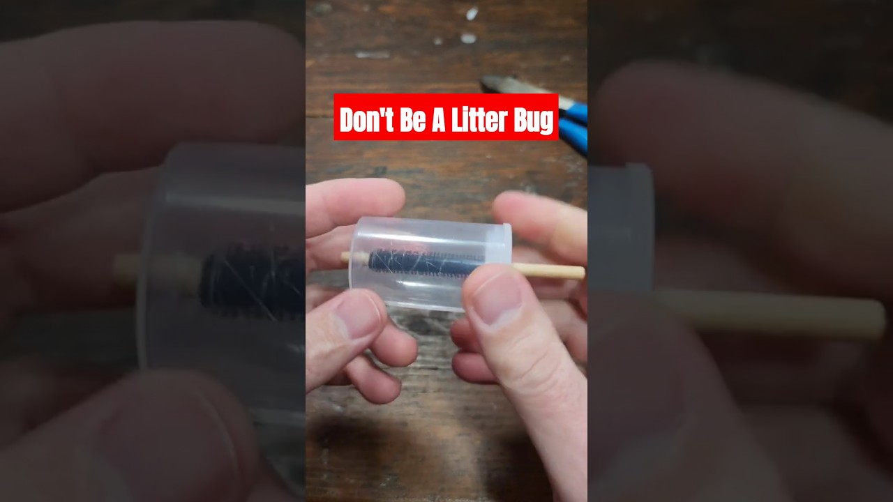 fly fishing tools, don't waste money, DIY waste line holder #flyfishinglife