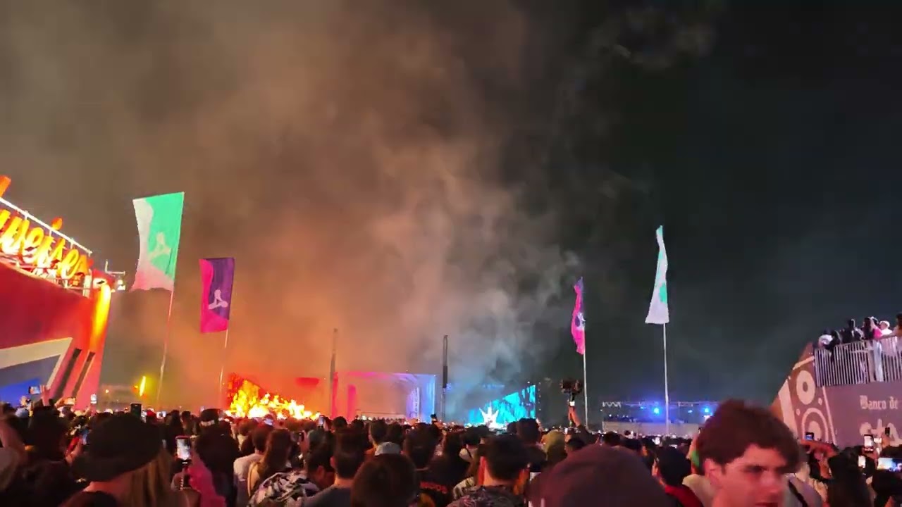 Ending show Creamfields Chile 2025