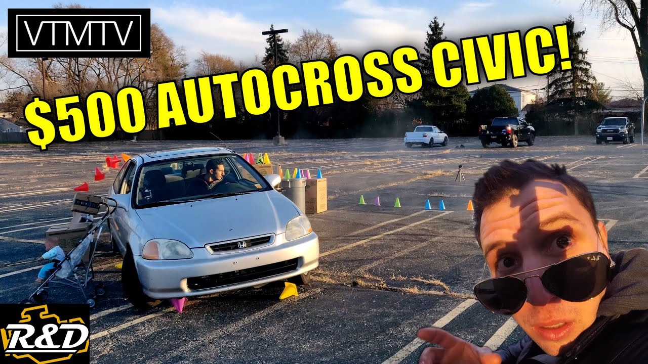 Autocross a HONDA CIVIC under $500