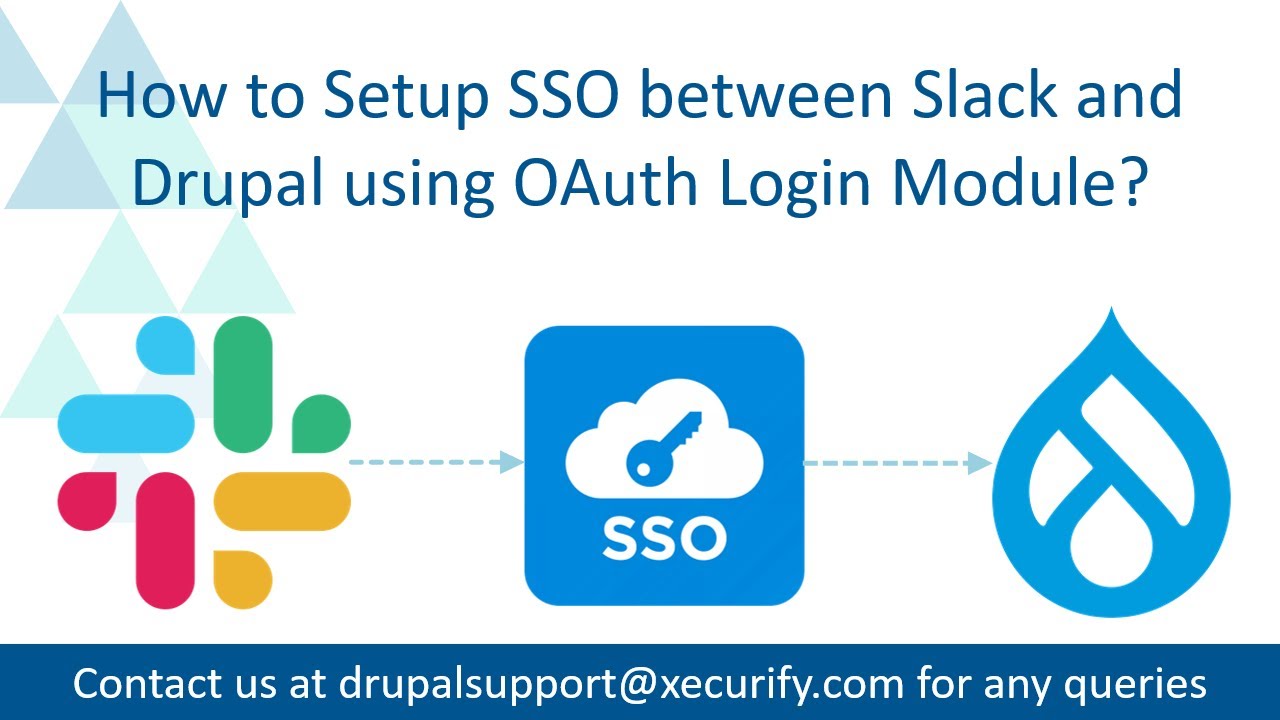 How to setup Single Sign-On (SSO) between Slack and Drupal using the OAuth Login module?