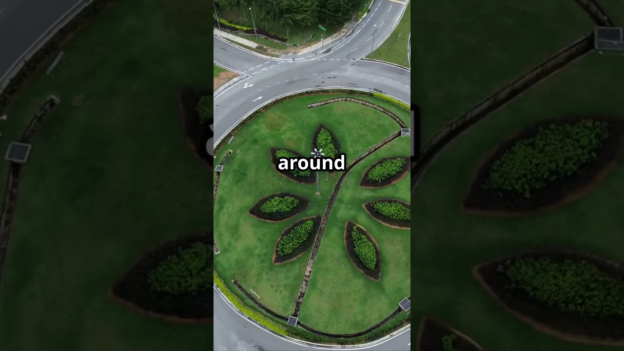 The World's BIGGEST Roundabout Is in Malaysia?! #shorts #short
