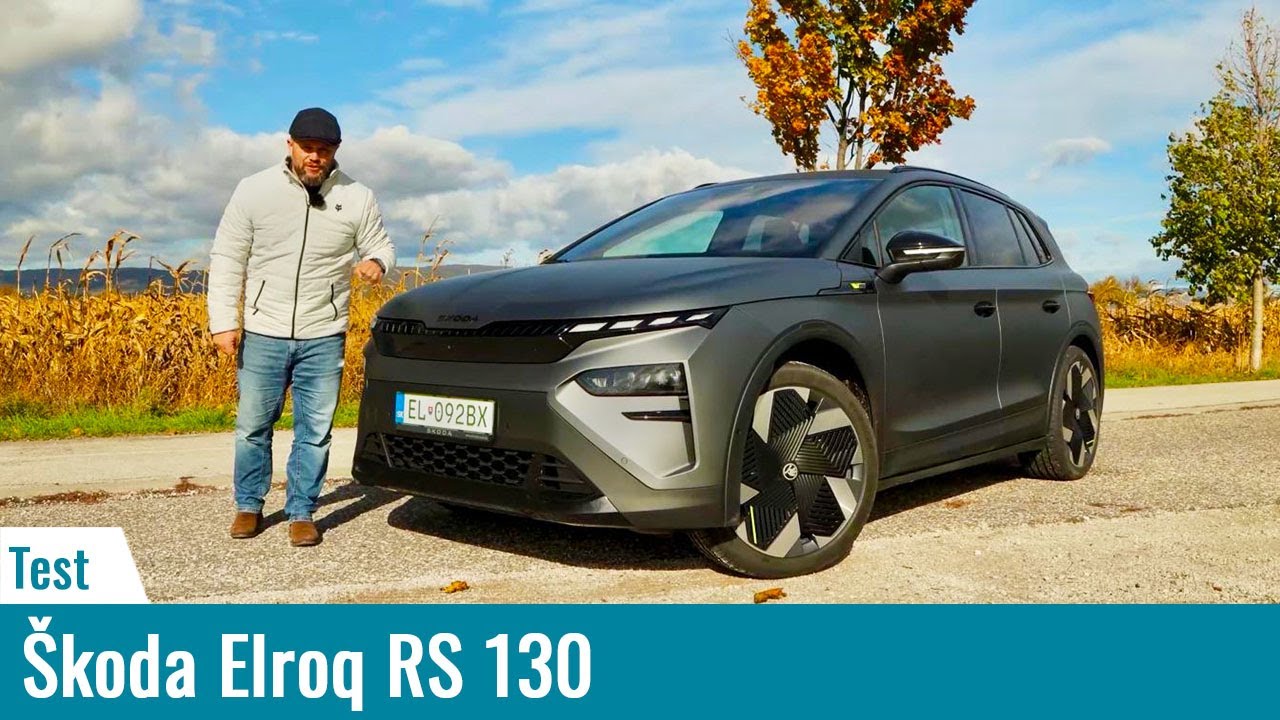&Scaron;koda Elroq RS 130  TEST: Najlep&scaron;ia elektrick&aacute; &Scaron;koda