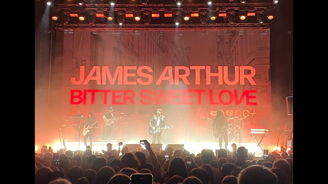 James Arthur live I Bitter Sweet Love World Tour Hamburg 26.01.2024 - Opening I Thousand Years &more