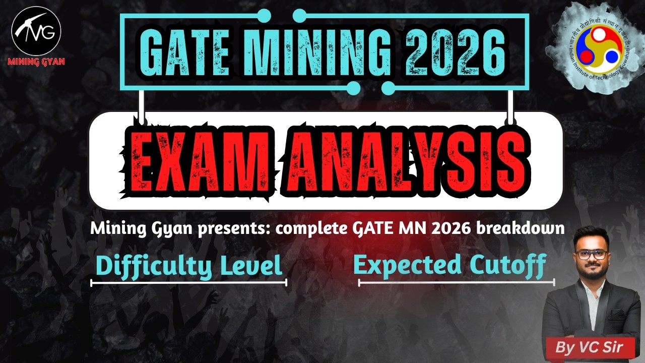 GATE MN 2026 Complete Analysis | Exam Difficulty | Expected Cutoff Marks | Mining Gyan