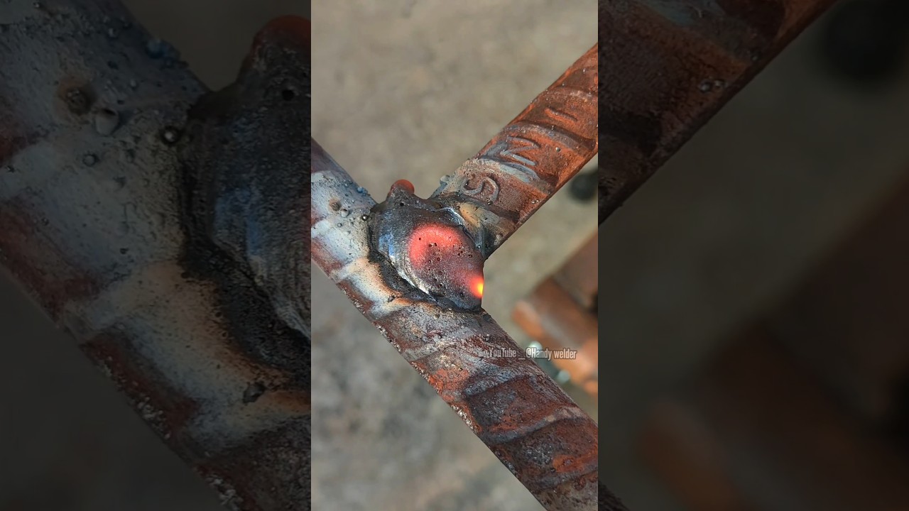 Strong concrete steel root welding tips
