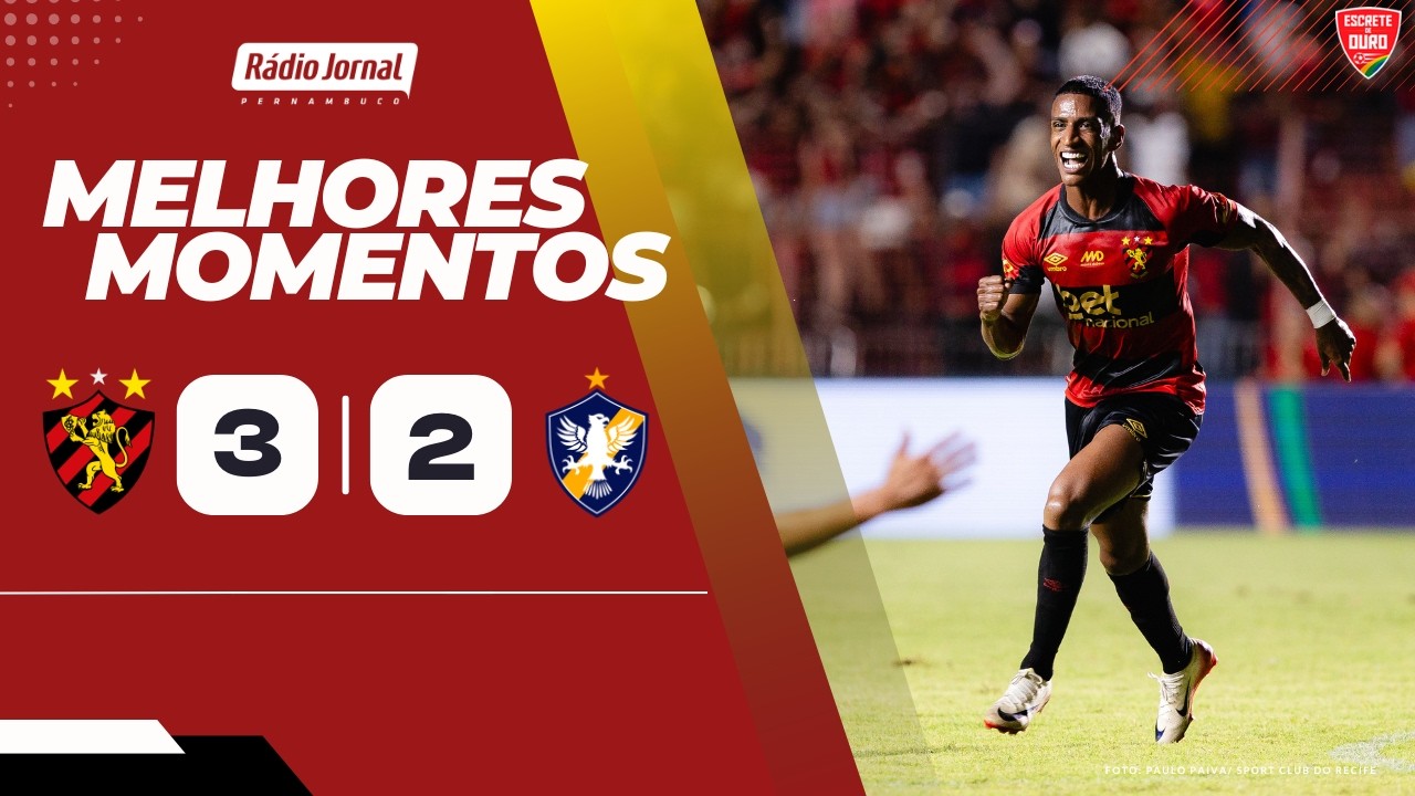 Sport 3 x 2 Retrô - Melhores Momentos - Semifinal do Campeonato Pernambucano - 21.02.2026