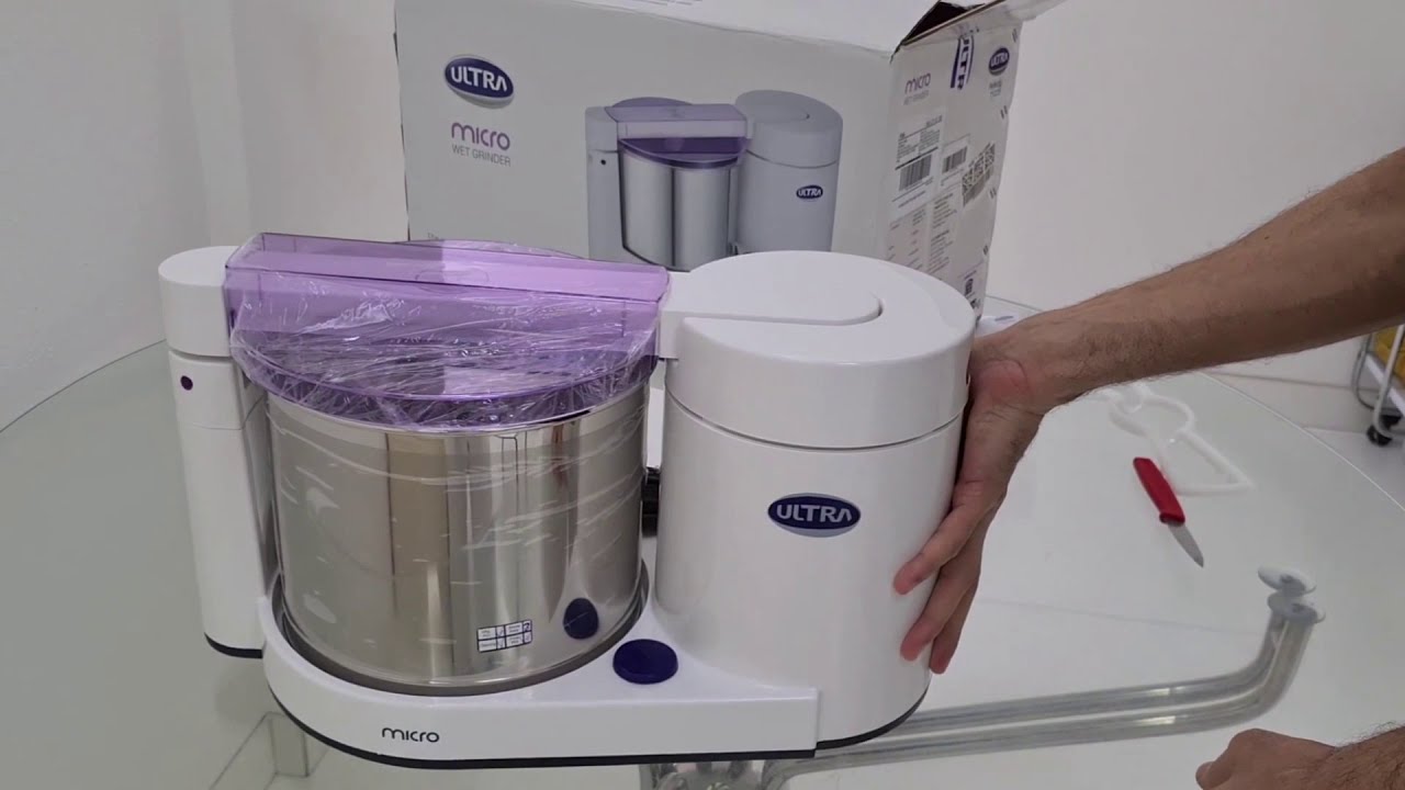 Elgi Ultra Micro | Wet Grinder 1.75 L (White & Purple) | Unboxing | Demo | Idli Batter | Dosa Batter