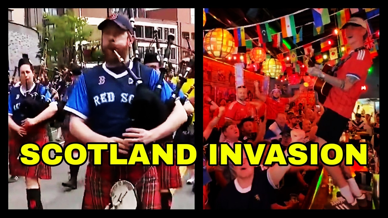 Scotland INVADES Boston (And They Run Out Of Beer)