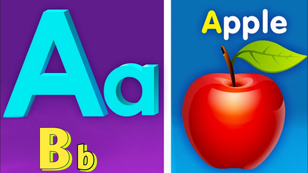 A for Apple 🍎 B for Ball ⚽ | ABCD Alphabet Song | A to Z Alphabet Learning #abcdrhymesforkids 