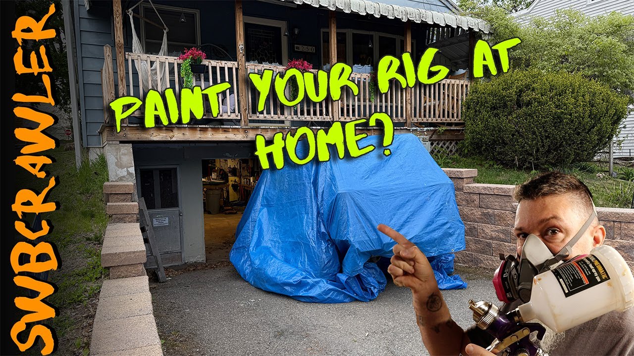 I painted my Jeep at home, and this is what I learned the hard way