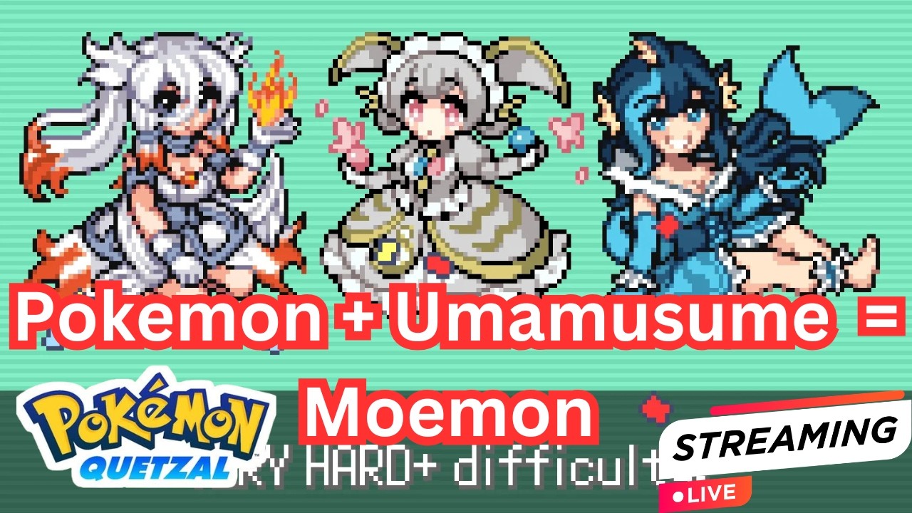 〘🔴〙UMA MUSUME  + POKEMON  = MOEMON QUETZAL part 1
