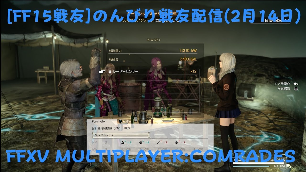 FF15戦友 のんびり戦友配信(2月14日)