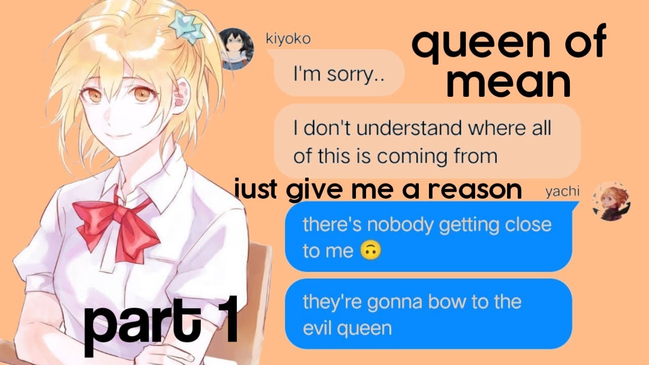 Queen of Mean + Just Give Me a Reason lyric 